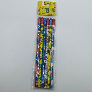 Dr. Seuss 6 pencil pack Must Bundle
